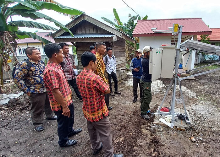 disdrometer data logger precipitation online monitoring sensor curah hujan IOT 2